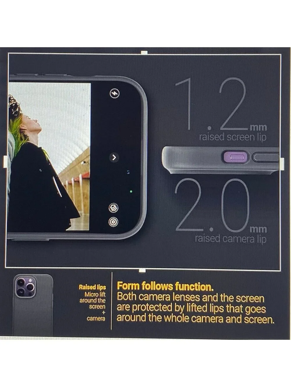Caseology Case for iPhone 14 Pro 5G Black Sesame